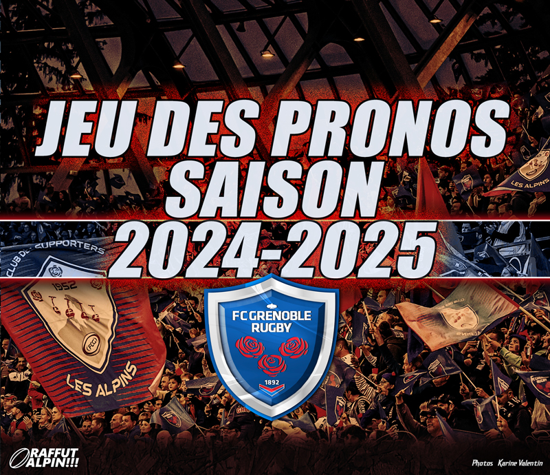 Jeu des pronos saison 2024-2025